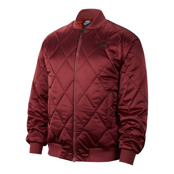 burgundy nike jacket
